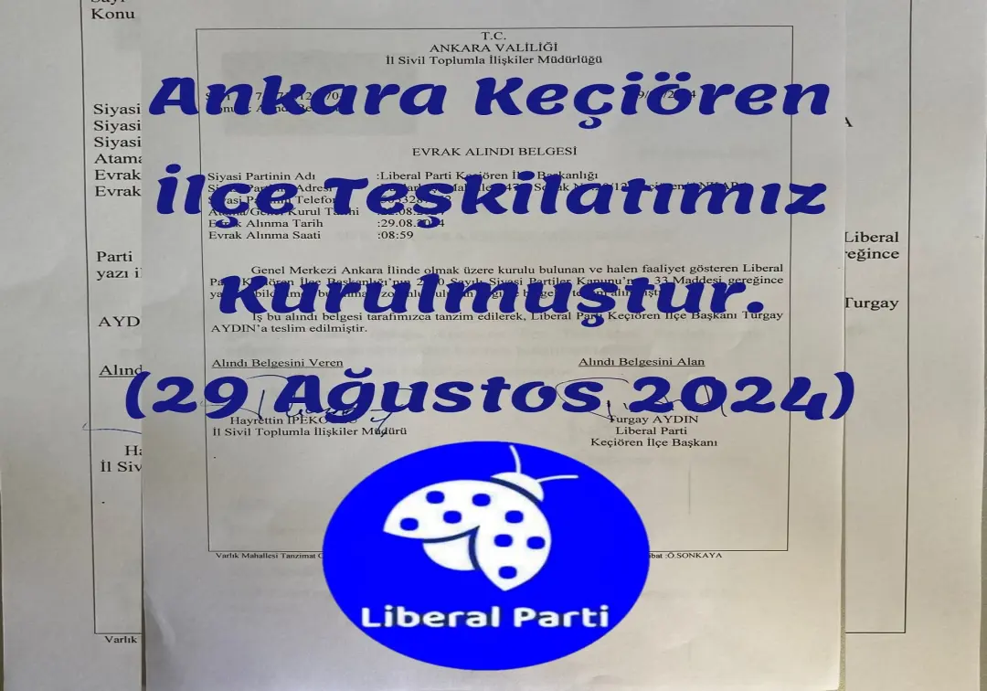 Ankara Keçiören İlçe Teşkilatımız Kurulmuştur. (29.08.2024)